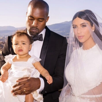 Kim Kardashian and Kanye West's wedding