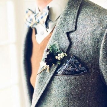 bow tie pattern - grooms