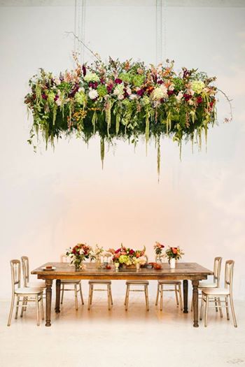 floral instalation for weddings