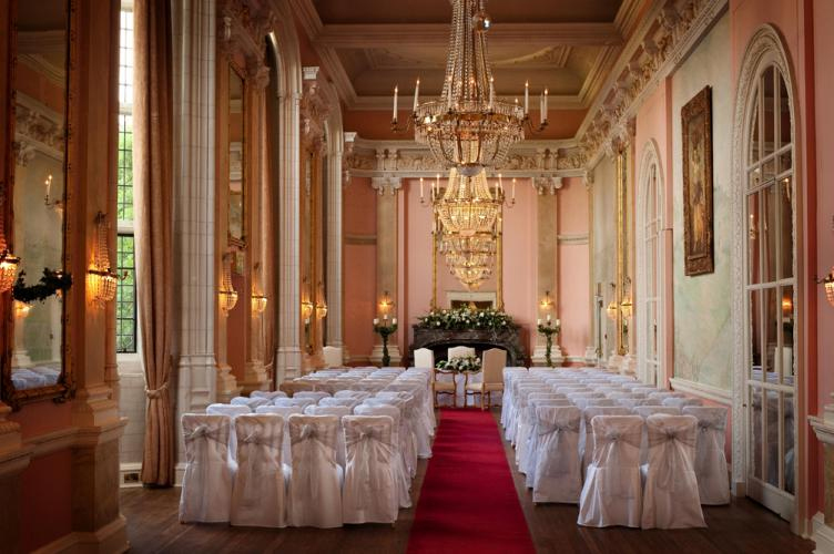 The Versailles Suite is one of Danesfield House's most popular wedding locations