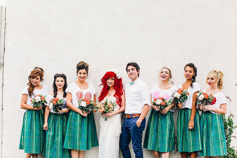 Little Mermaid themed wedding (3)