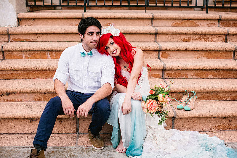 Little Mermaid themed wedding (6)