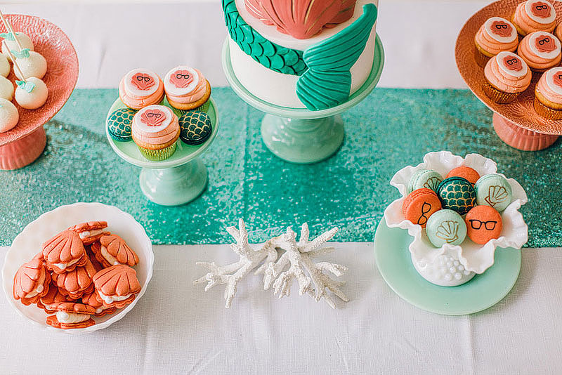 Little Mermaid themed wedding (7)