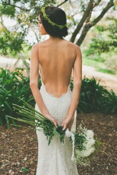 katie may backless wedding gowns