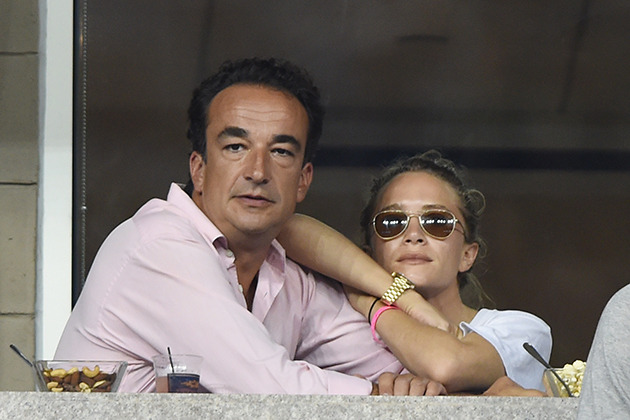 Mary Kate Olsen and Olivier Sarkozy. Image: Getty