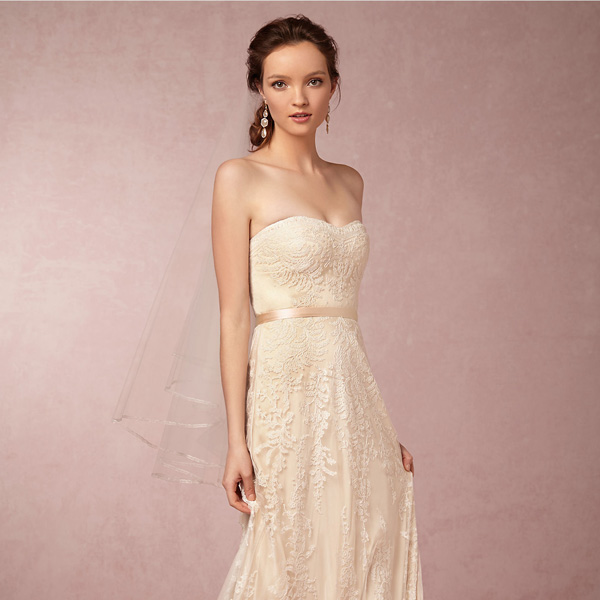 BHLDN wedding gown ZAHARA