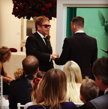 Elton John Wedding