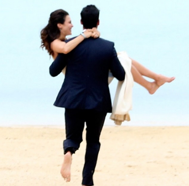 Andi Dorfman and Josh Murray