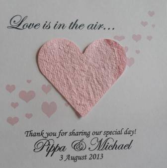 eco friendly wedding favours