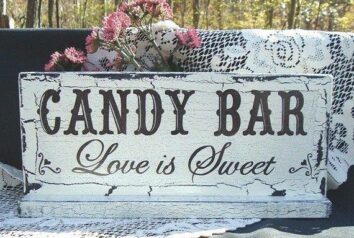 Wedding candy bar - Love is Sweet