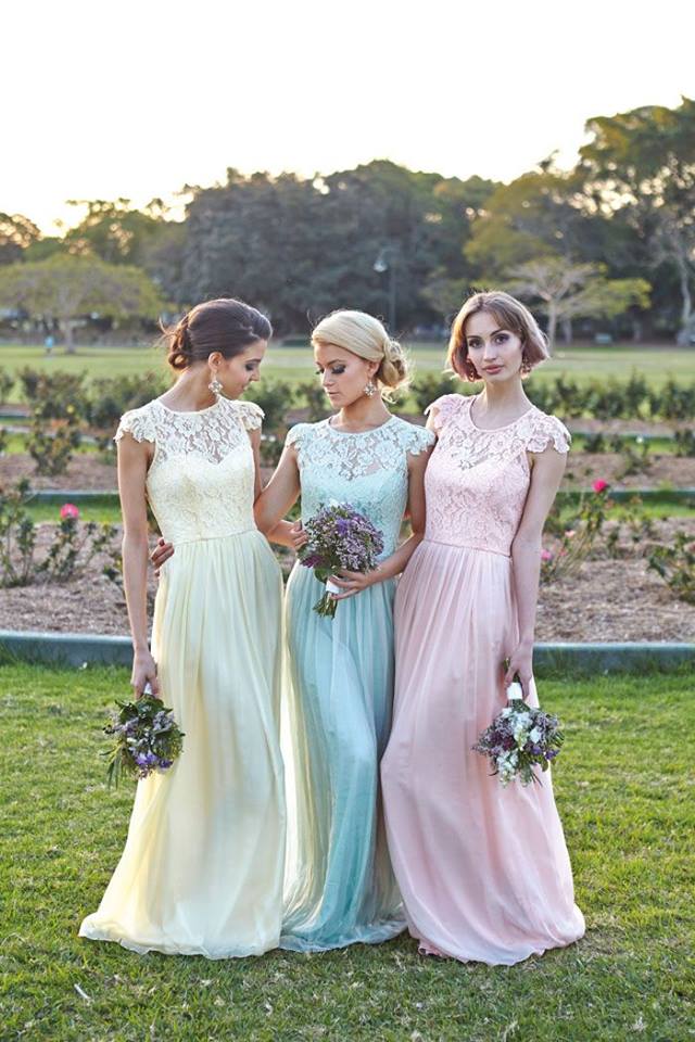 Tania Olsend Designs bridesmaids dresses