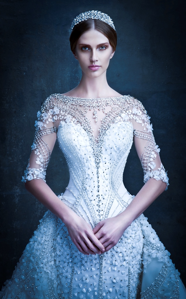 Ice queen shop wedding dress