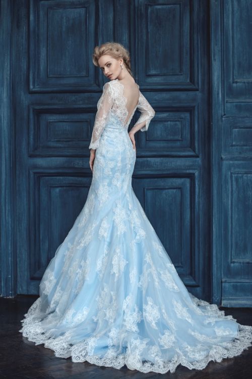 My wedding dress with blue crinoline under!  Disney wedding dresses, Blue  wedding dresses, Wedding dresses