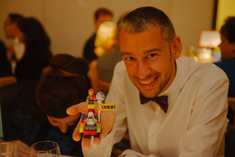 Lego themed wedding