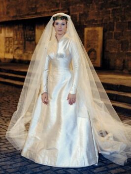 Maria Von Trapp wedding gown