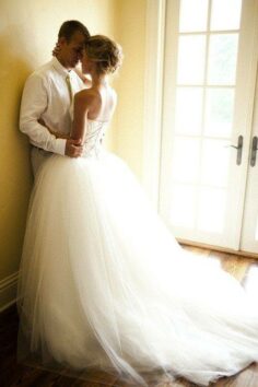 Wonderful intimate wedding photo