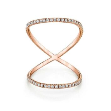 Super 8 wedding ring by Anita Ko Jewelry
