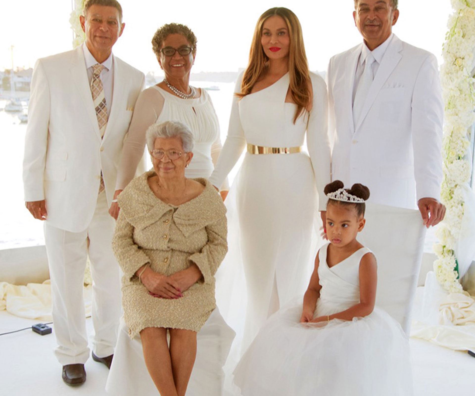 Beyonce - mum - wedding - Blu Ivy - Jay Z (15)