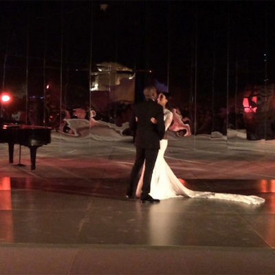 Kim Kardashian and Kanye West first dance wedding video