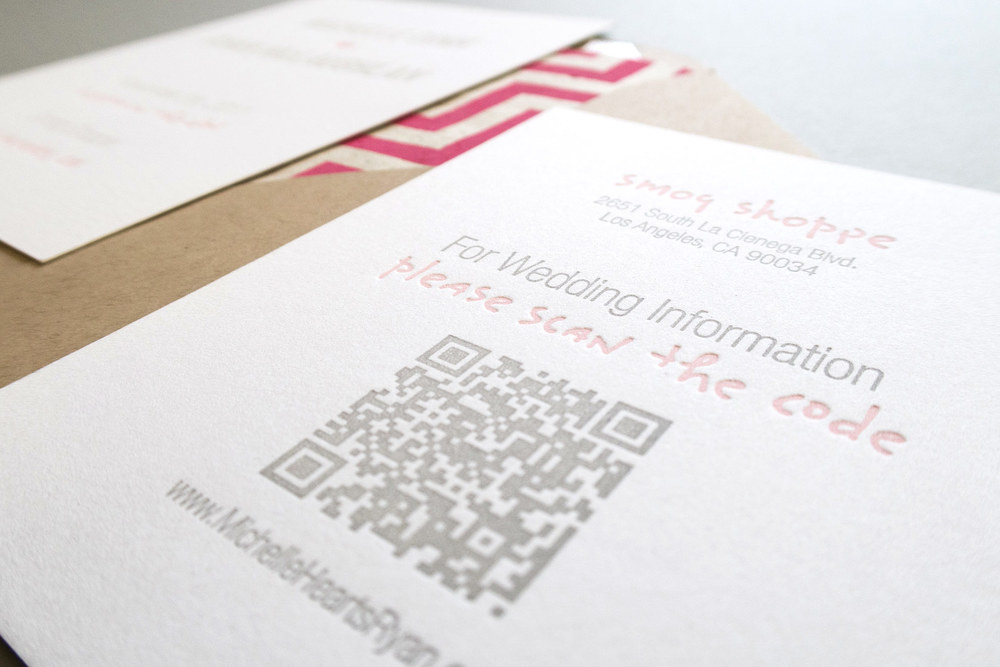 using qr codes in wedding main