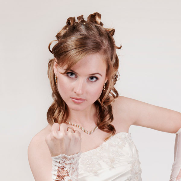 Bridezilla - angry bride