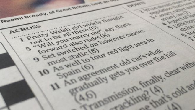 Clues hidden in The Times' crossword led to one very memorable marriage proposal. Image: The Times