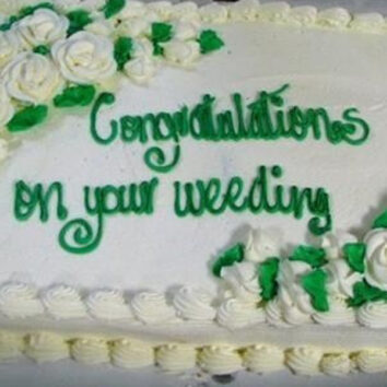 Wedding day cake disaster1