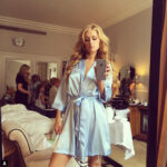 Big sis Paris getting ready for the wedding. Image: Paris Hilton via Instagram