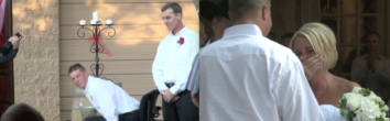 Kevin Taylor Amputee Standing Wedding