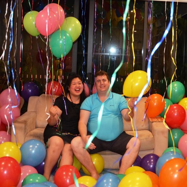 balloon proposal - sydney