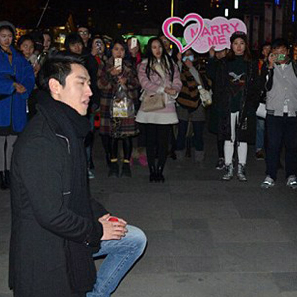 Chinese woman denies elaborate proposal