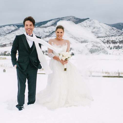 Daisy Fuentes and Richard Marx have married in Aspen. Image: Daisy Fuentes via Twitter