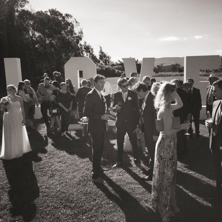love letters made by groom jezza adam straney
