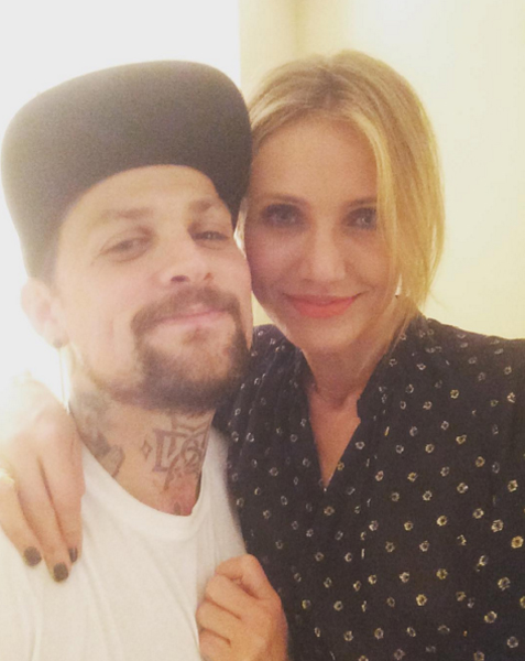 Benji and Cameron. Image: Benji Madden via Instagram