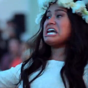 Aaliyah Armstrong and her husband were moved by the emotional haka performed by guests at their wedding