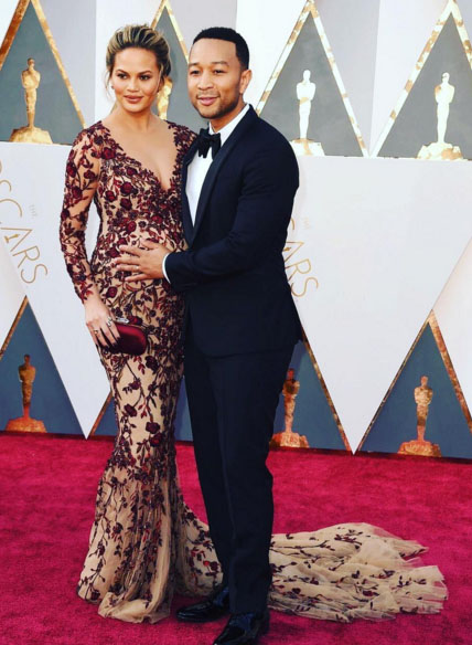 Lady Gaga in Brandon Maxwell. Image Brandon Maxwell via Instagram