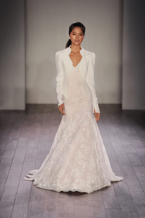 Hayley Page bridal gown with jacket
