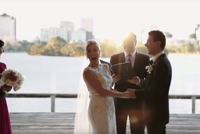 Melbourne Marriage Celebrant-Mike Larkan Funny wedding-vows