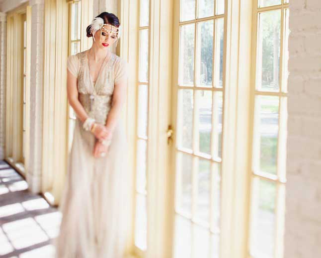 great gatsby wedding dress