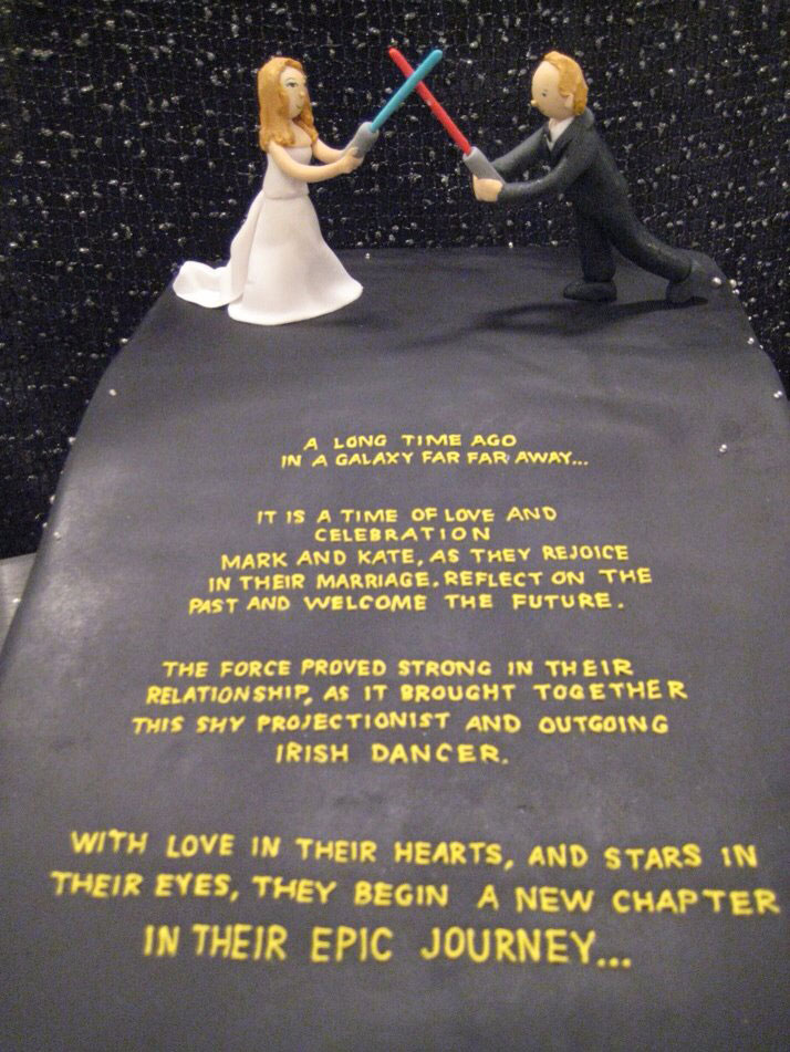 wonderful wacky wedding cak