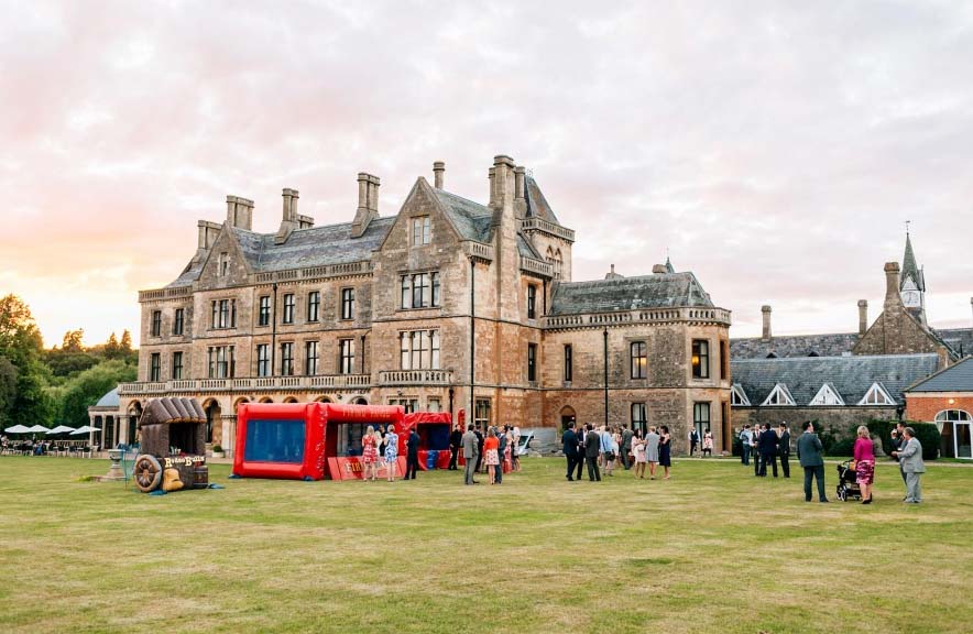 jumping castle wedding games