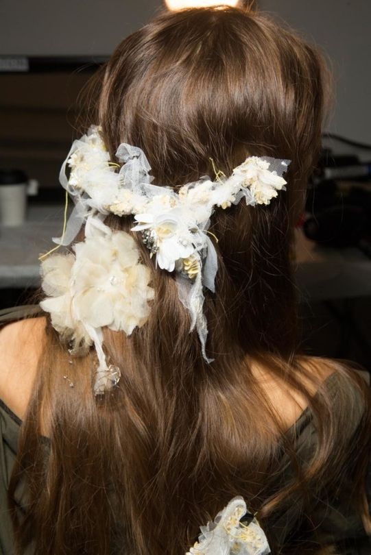 hairpiece rodarte wedding trends 2017