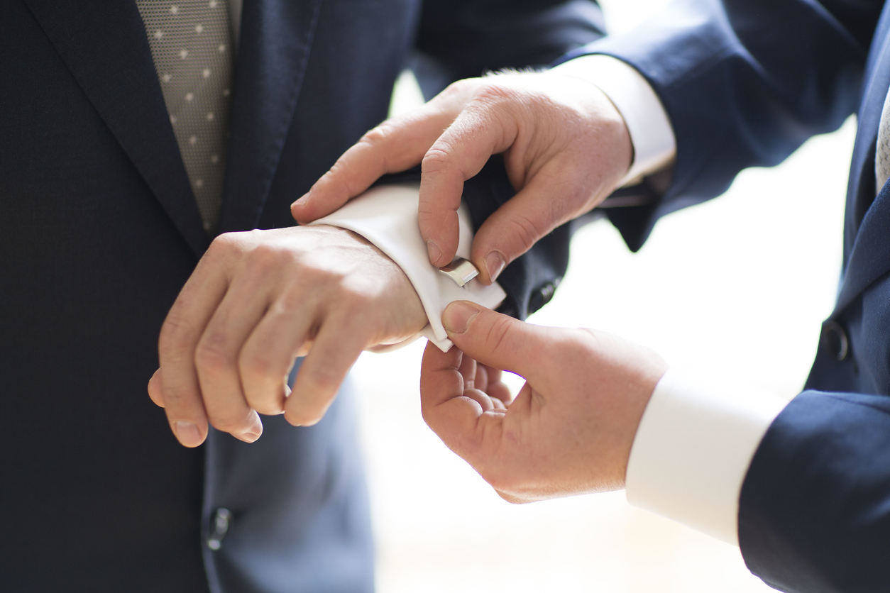 Wedding cufflinks