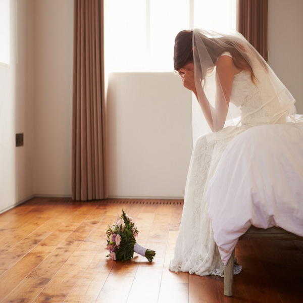 Bride In Bedroom