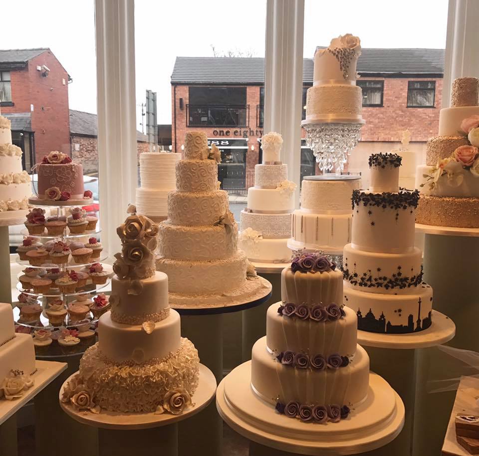 wedding cakes in manchester