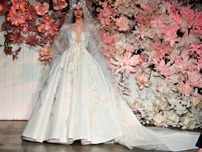 Steven Khalil wedding gown costs $100,000