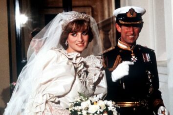 Wedding of Prince Charles Lady Diana SpencerArriving at Buckingham Palace July 1981