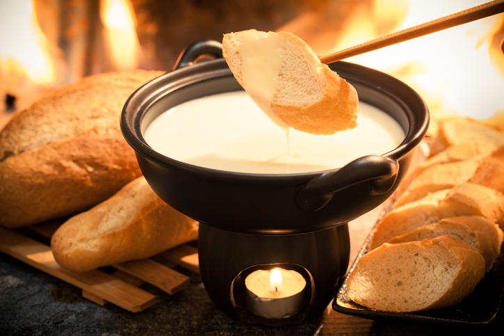 At least have fondue. C'mon. 