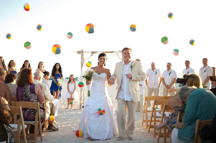 Playful is the name of the game when using beach balls