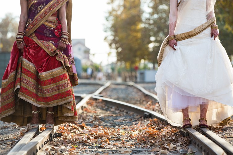 Image by Sherman Chu Photography via my big fat indian wedding. 